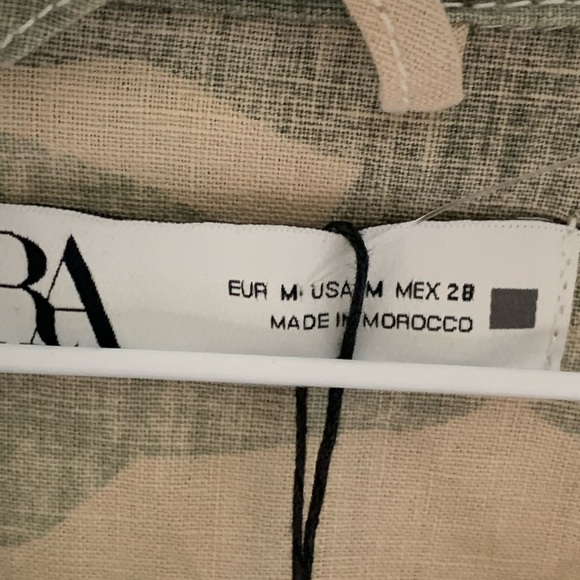 Zara cotton cropped jacket NWT - Picture 4 of 5